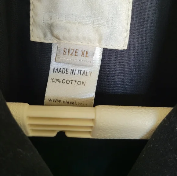 Men's Diesel jacket, made in Italy, worn only twice, size XL - Picture 2 of 10